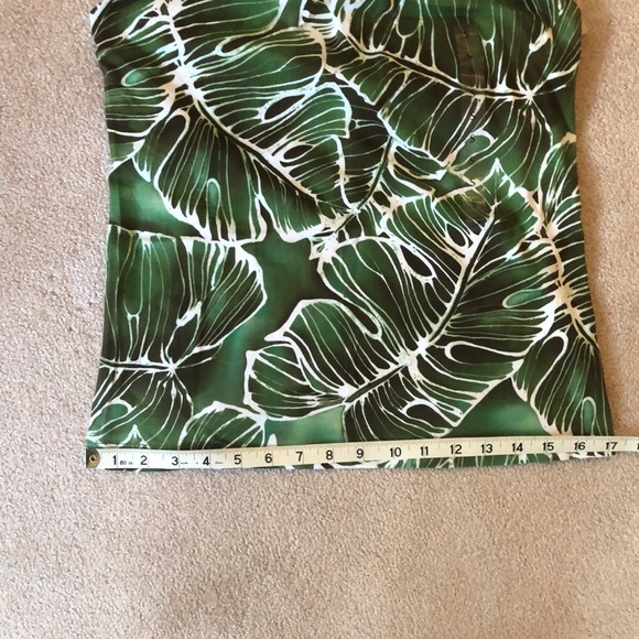 NWT Jones New York Palm Print Halter Top - Picture 10 of 10
